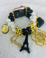 Load image into Gallery viewer, 5 Charms Custom/Freestyle Beaded Apple Watch Band