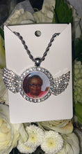 Load image into Gallery viewer, READ DESCRIPTION ON HOW TO SEND PHOTO- 24 Inch Photo Charm Stainless Steel Necklace Chain