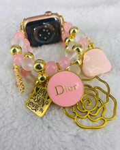 Load image into Gallery viewer, 5 Charms Custom/Freestyle Beaded Apple Watch Band