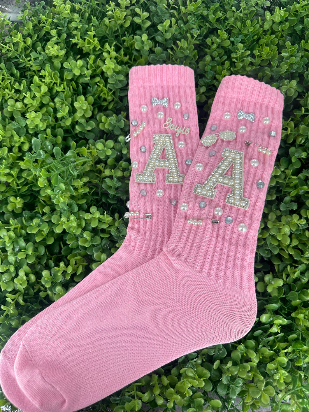 Pink Charm Socks