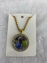 Load image into Gallery viewer, READ DESCRIPTION ON HOW TO SEND PHOTO- 24 Inch Photo Charm Stainless Steel Necklace Chain
